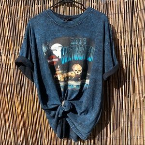 Vintage Halloween Harley Davidson tee